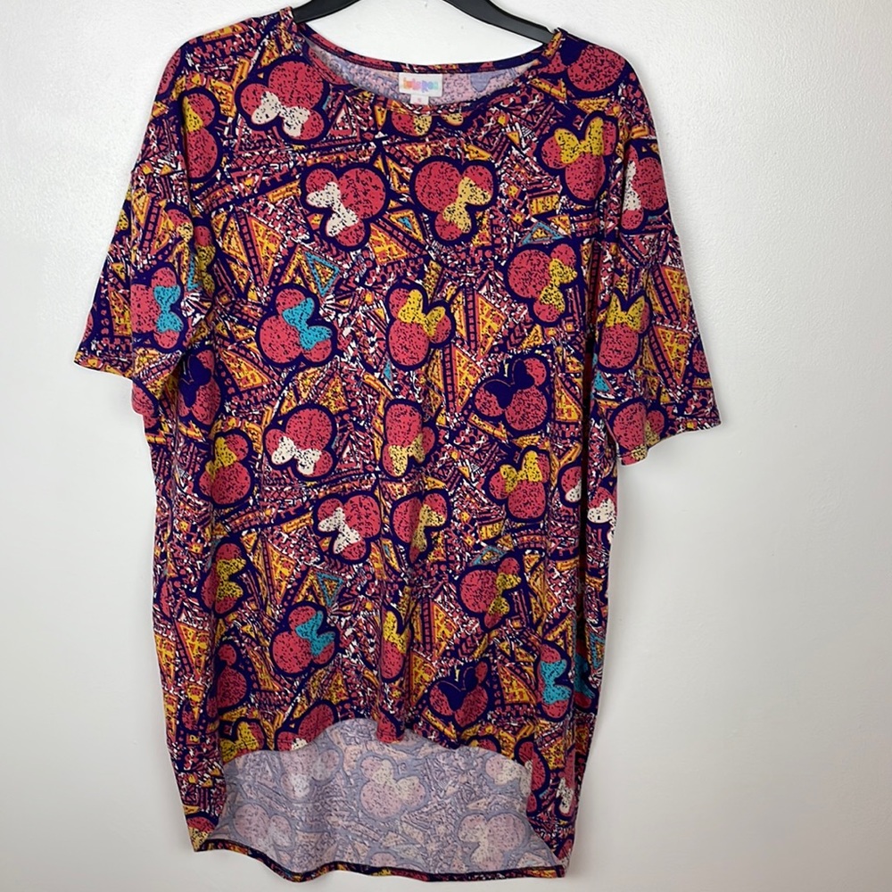 Lularoe Disney Minnie Mouse Irma Top Size Small